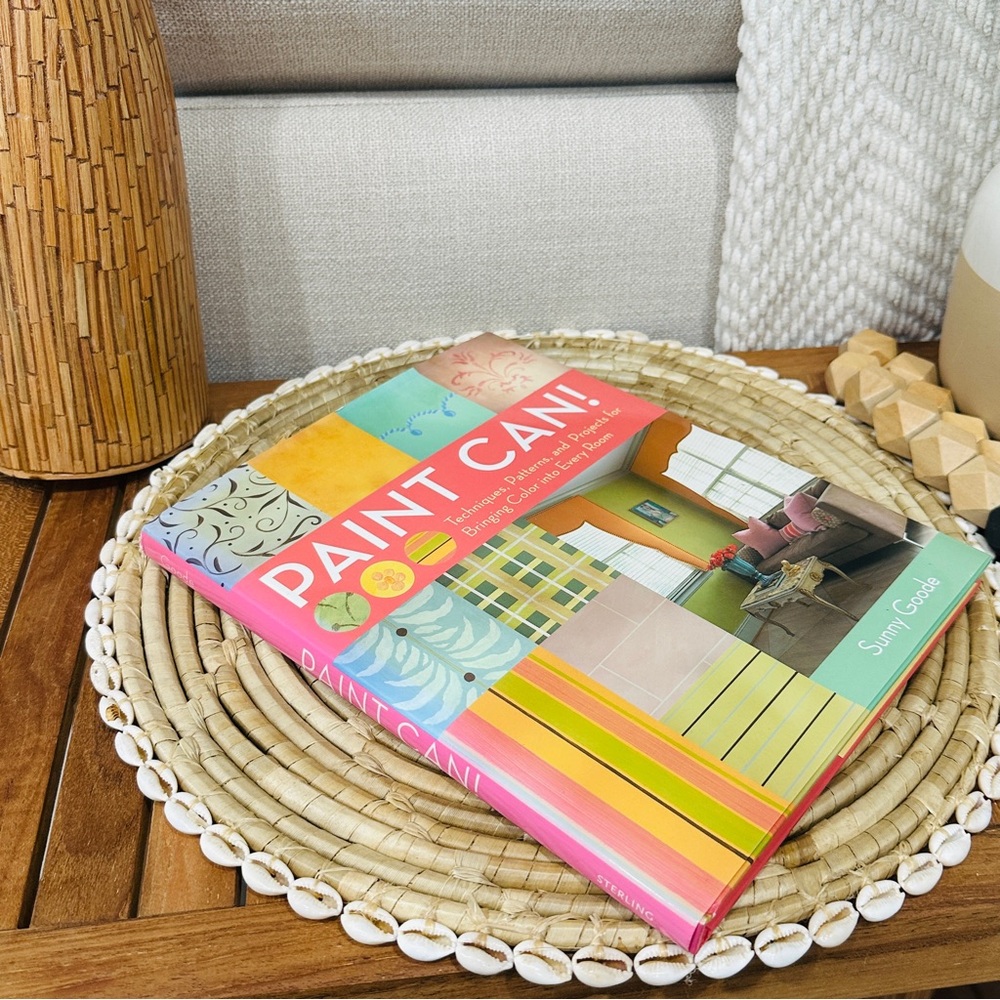 🔥 FREE w PURCHASE 🔥 Paint CAN! Hardcover Book Techniques, Patterns, & Projects